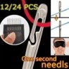 Self-threading needles - for blind / elderly people - stainless steelTextile