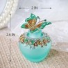 Frasco de perfume de vidro vintage - borboleta de cristal - 30ml