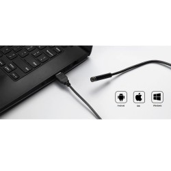 Mini câmera de endoscópio - WiFi - LED - micro USB - IOS Android - IP68 à prova d'água