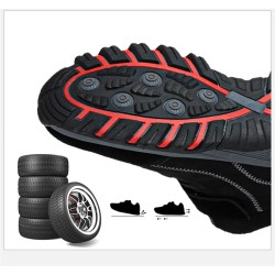 Botas de inverno em camurça - até ao tornozelo - impermeáveis - antiderrapantes