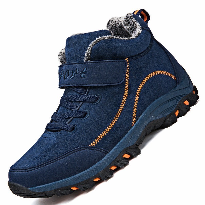 Winter suede boots - ankle length - waterproof - non-slipShoes