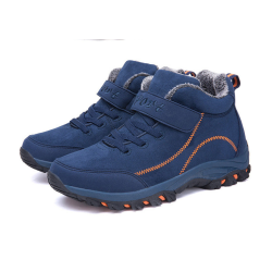 Botas de inverno em camurça - até ao tornozelo - impermeáveis - antiderrapantes