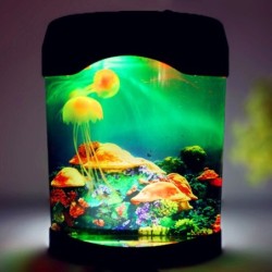 Mini jellyfish aquarium - night lampLights & lighting