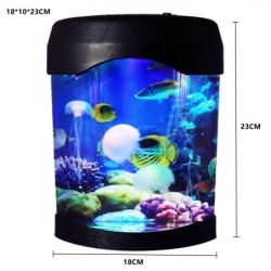 Mini jellyfish aquarium - night lampLights & lighting