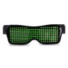 LED party glasses - App / manual control - USB - BluetoothParty