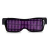LED party glasses - App / manual control - USB - BluetoothParty