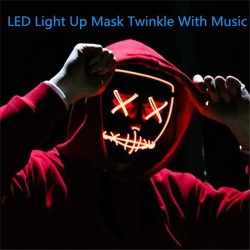 LED light-up - Halloween face maskMasks