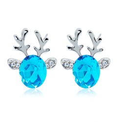Christmas Elk earrings - with crystalEarrings