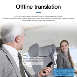 Tradutor inteligente - digitalização instantânea de voz / foto - tela sensível ao toque - WiFi - multilíngue