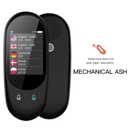 Tradutor inteligente - digitalização instantânea de voz / foto - tela sensível ao toque - WiFi - multilíngue