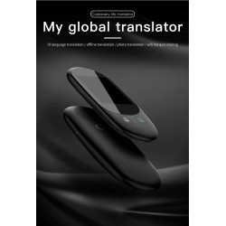 Tradutor inteligente - digitalização instantânea de voz / foto - tela sensível ao toque - WiFi - multilíngue