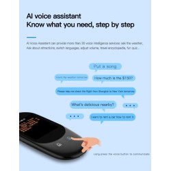 Tradutor inteligente - digitalização instantânea de voz / foto - tela sensível ao toque - WiFi - multilíngue