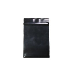 Sacos de plástico com fecho - bolsas - selagem a quente - preto - 6 * 9 cm - 100 peças