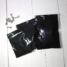 Sacos de plástico com fecho - bolsas - selagem a quente - preto - 6 * 9 cm - 100 peças
