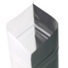 Sacos de plástico com fecho - preto fosco / transparente - 10 * 15 cm - 100 peças