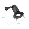 Suporte para guidão de bicicleta/motocicleta - braçadeira de metal - suporte para câmera - giratório 360 - para câmeras GoPro