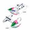 Botões de punho esmaltados coloridos - selim de bicicleta oco