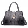 Elegant shoulder bag - crocodile skin patternHandbags