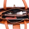 Bolsa de ombro elegante - padrão de pele de crocodilo