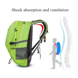 Mochila esportiva impermeável - grande capacidade - 30L