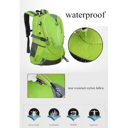 Mochila esportiva impermeável - grande capacidade - 30L