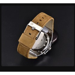 BENYAR - relógio Quartz esportivo - à prova d'água - pulseira de couro