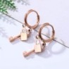 Crystal key / lock - earringsEarrings