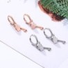 Crystal key / lock - earringsEarrings