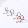 Crystal key / lock - earringsEarrings