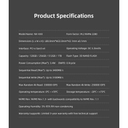 KingSpec - SSD M2 NVME - internal hard drive disc - 128GB - 256GB - 512GB - 1TBSSD hard drives