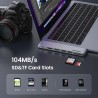 UGREEN - USB C HUB duplo tipo C para multi USB 3.0 4K HDMI - adaptador Thunderbolt 3 - para MacBook Pro Air