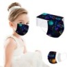 Protective face / mouth mask - disposable - 3-ply - colorful stars printed - for children - 50 piecesMouth masks