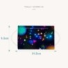 Protective face / mouth mask - disposable - 3-ply - colorful stars printed - for children - 50 piecesMouth masks