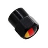 Car wheel valves - metal caps - German flag - 4 piecesValve caps