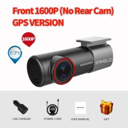 SAMEUO U700 - dash cam - front / rear camera - video recorder - QHD 1944P - DVR - WiFiDash cams