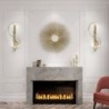 Modern wall gold lamp - S-shapedWall lights