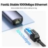 USB-C to HDMI - RJ45 - USB 3.0 - PD - HUB - multifunction adapterHubs