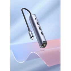 USB-C to HDMI - RJ45 - USB 3.0 - PD - HUB - multifunction adapterHubs