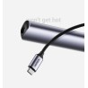 USB-C to HDMI - RJ45 - USB 3.0 - PD - HUB - multifunction adapterHubs