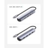 USB-C to HDMI - RJ45 - USB 3.0 - PD - HUB - multifunction adapterHubs