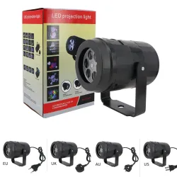 Laser light projector - Christmas patterns - rotating - LEDChristmas