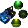 Mini luz de palco a laser - projetor - controle de voz - estroboscópio autopropulsado