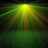 Mini luz de palco a laser - projetor - controle de voz - estroboscópio autopropulsado