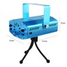Mini luz de palco a laser - projetor - controle de voz - estroboscópio autopropulsado