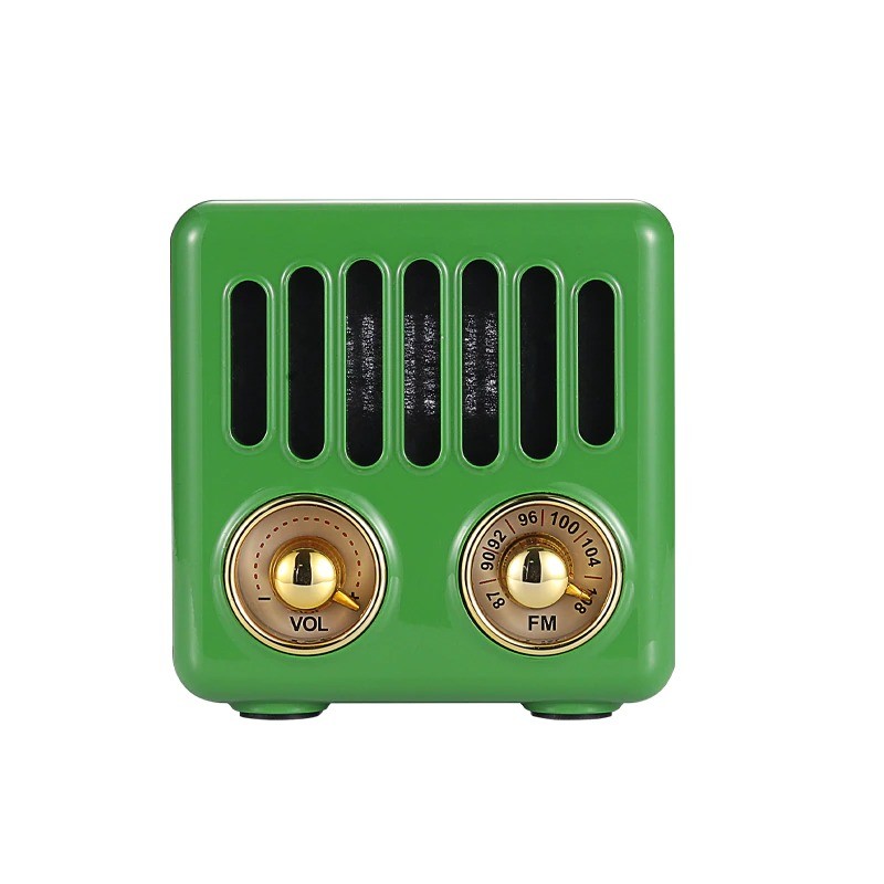 Retro plastic speaker - digital FM radio - BluetoothBluetooth speakers
