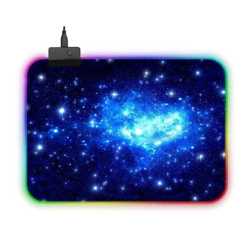 Mouse / teclado antiderrapante - USB - LED - RGB