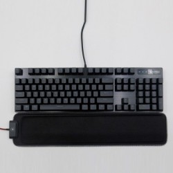 Teclado / descanso de pulso - almofada de apoio - almofada antiderrapante - RGB - LED