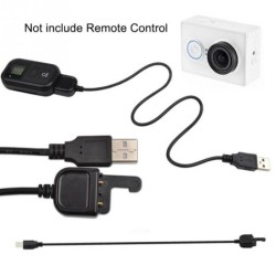 Cabo USB - carregador para controle remoto sem fio GoPro