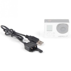 Cabo USB - carregador para controle remoto sem fio GoPro