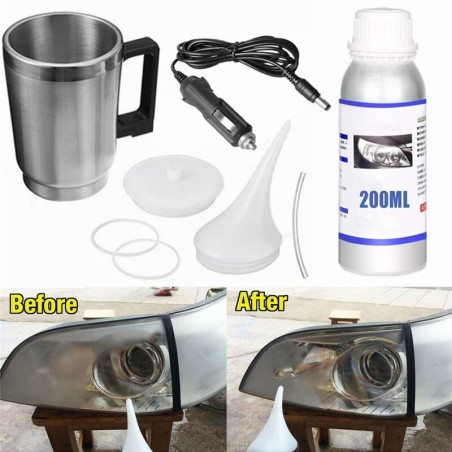 Car headlight restoration kitCar wash